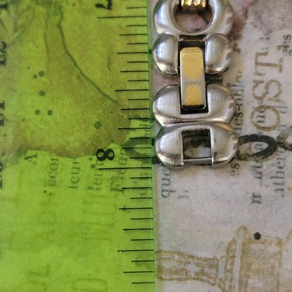 Vintage Anne Klein II Two-Tone Roman Numeral Ladies Watch Japan Quartz - Picture 4 of 10